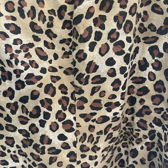 Lane Bryant Leopard Cheetah Print Tunic top Shirt Women’s Plus Size 18/20 - Picture 3 of 5